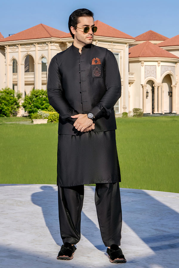 CM-1245  SUIT + WAISTCOAT