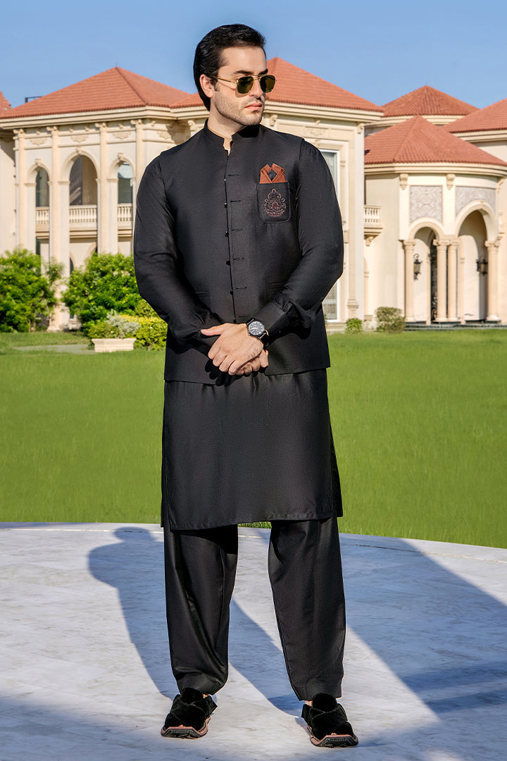 CM-1245  SUIT + WAISTCOAT