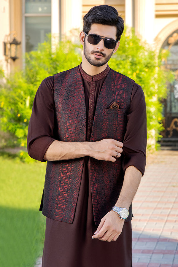 CM-1246  SUIT + WAISTCOAT