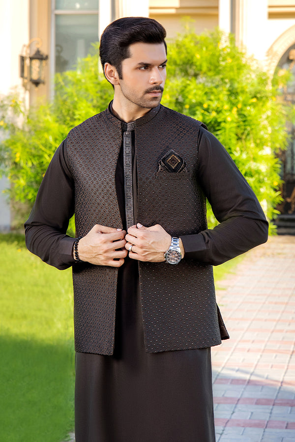 CM-1247  SUIT + WAISTCOAT