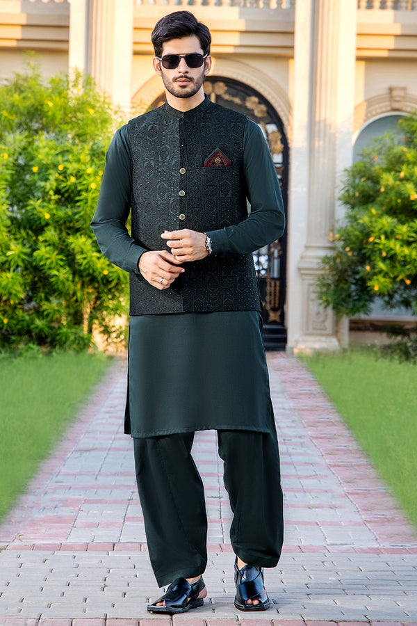 CM-1248  SUIT + WAISTCOAT