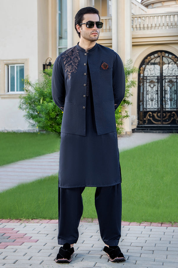 CM-1251  SUIT + WAISTCOAT