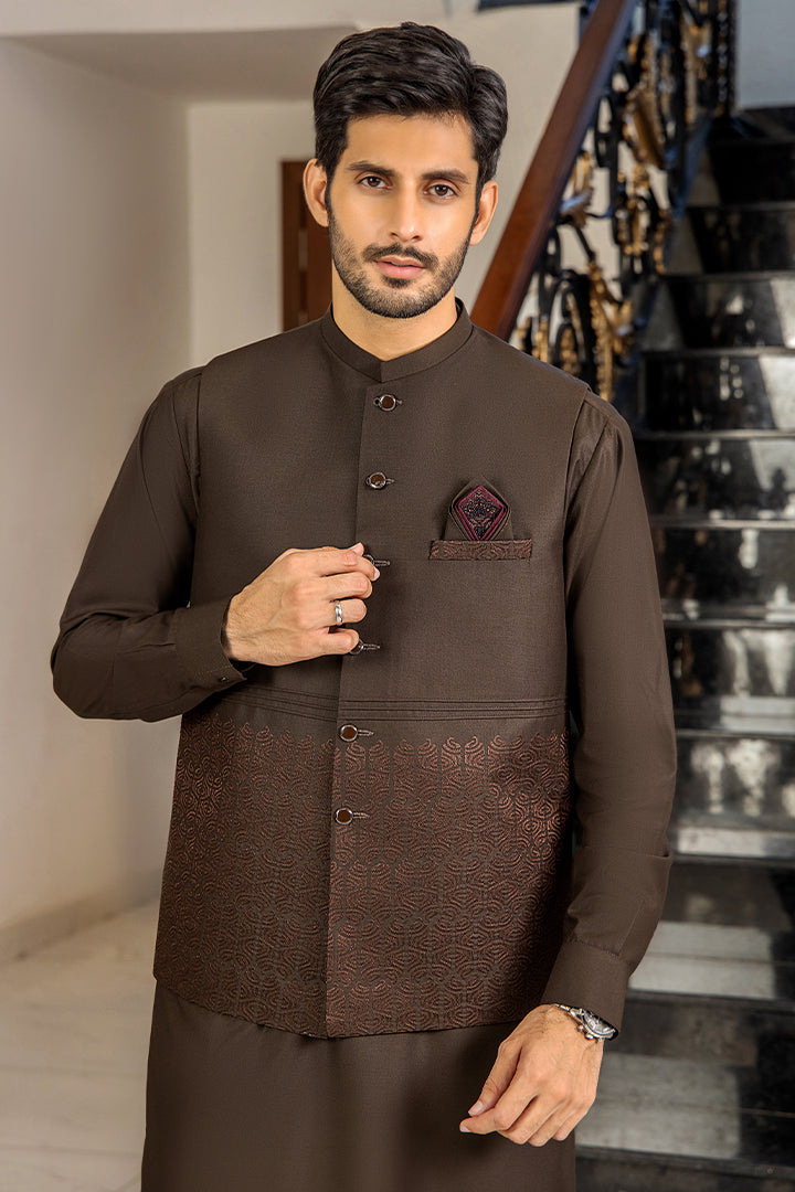 CM-1252  SUIT + WAISTCOAT