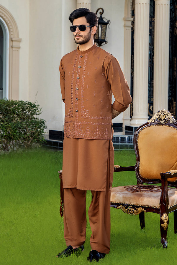 CM-1253  SUIT + WAISTCOAT