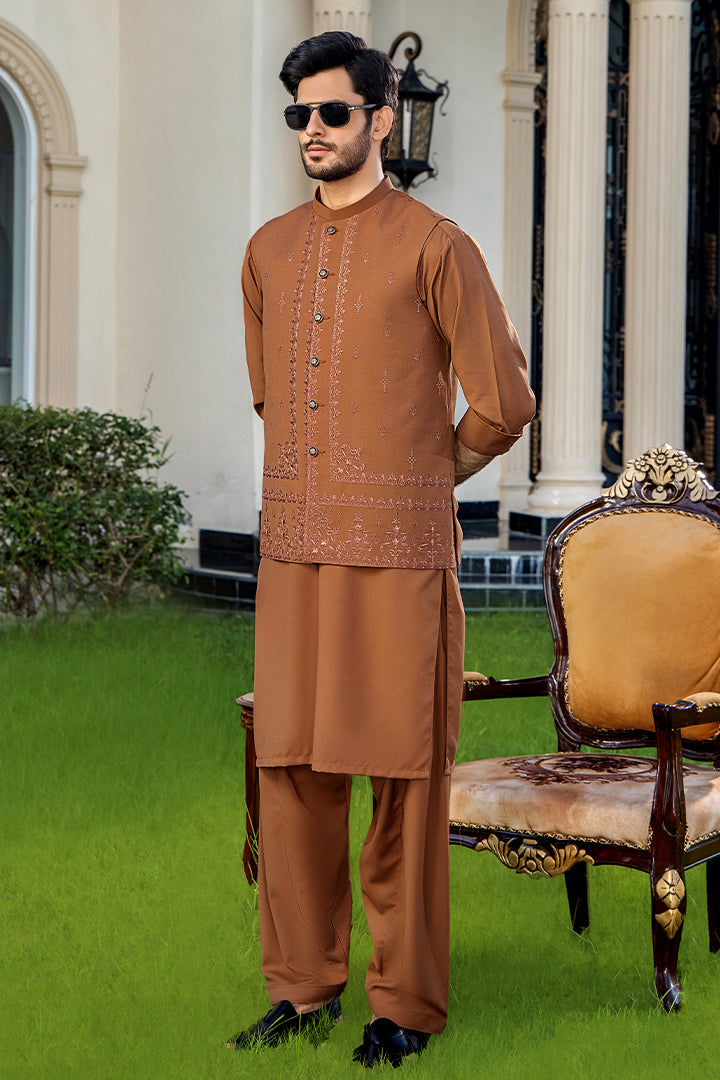 CM-1253  SUIT + WAISTCOAT