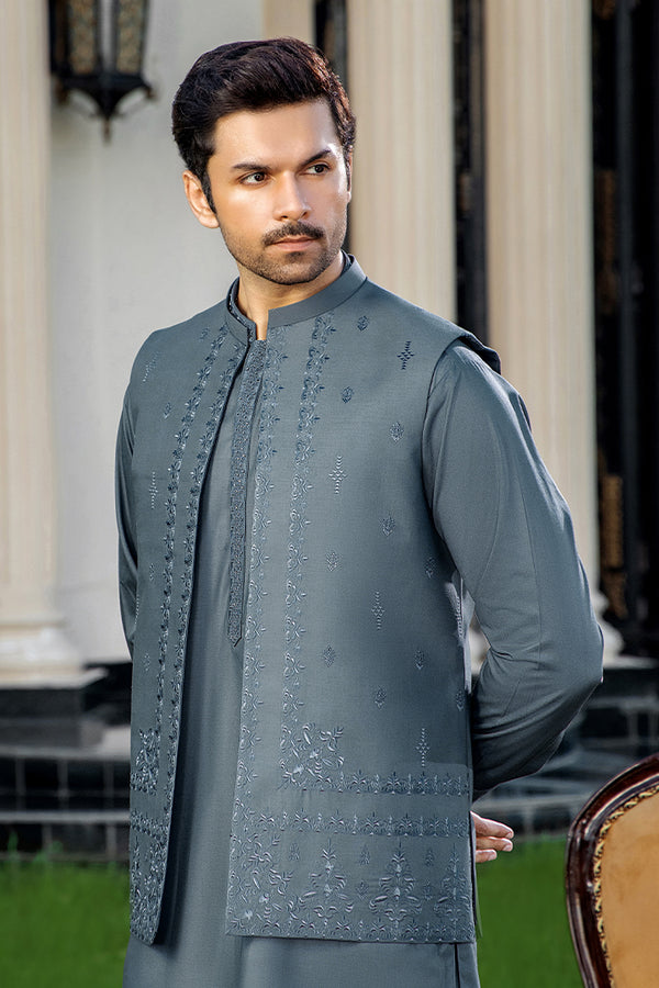 CM-1254  SUIT + WAISTCOAT