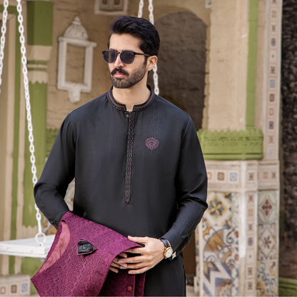 CM-1255  SUIT + WAISTCOAT