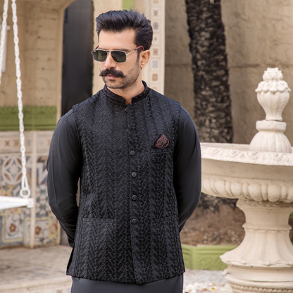 CM-1256  SUIT + WAISTCOAT