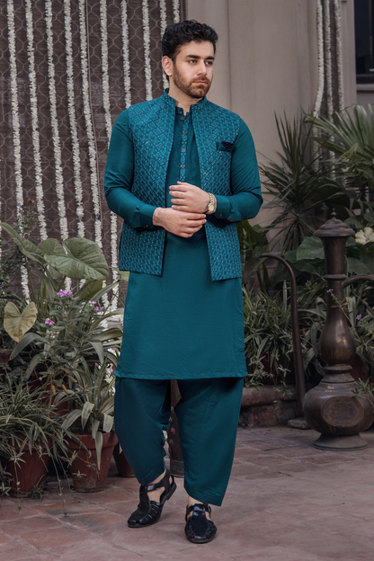 CM-1270 SUIT + WAISTCOAT