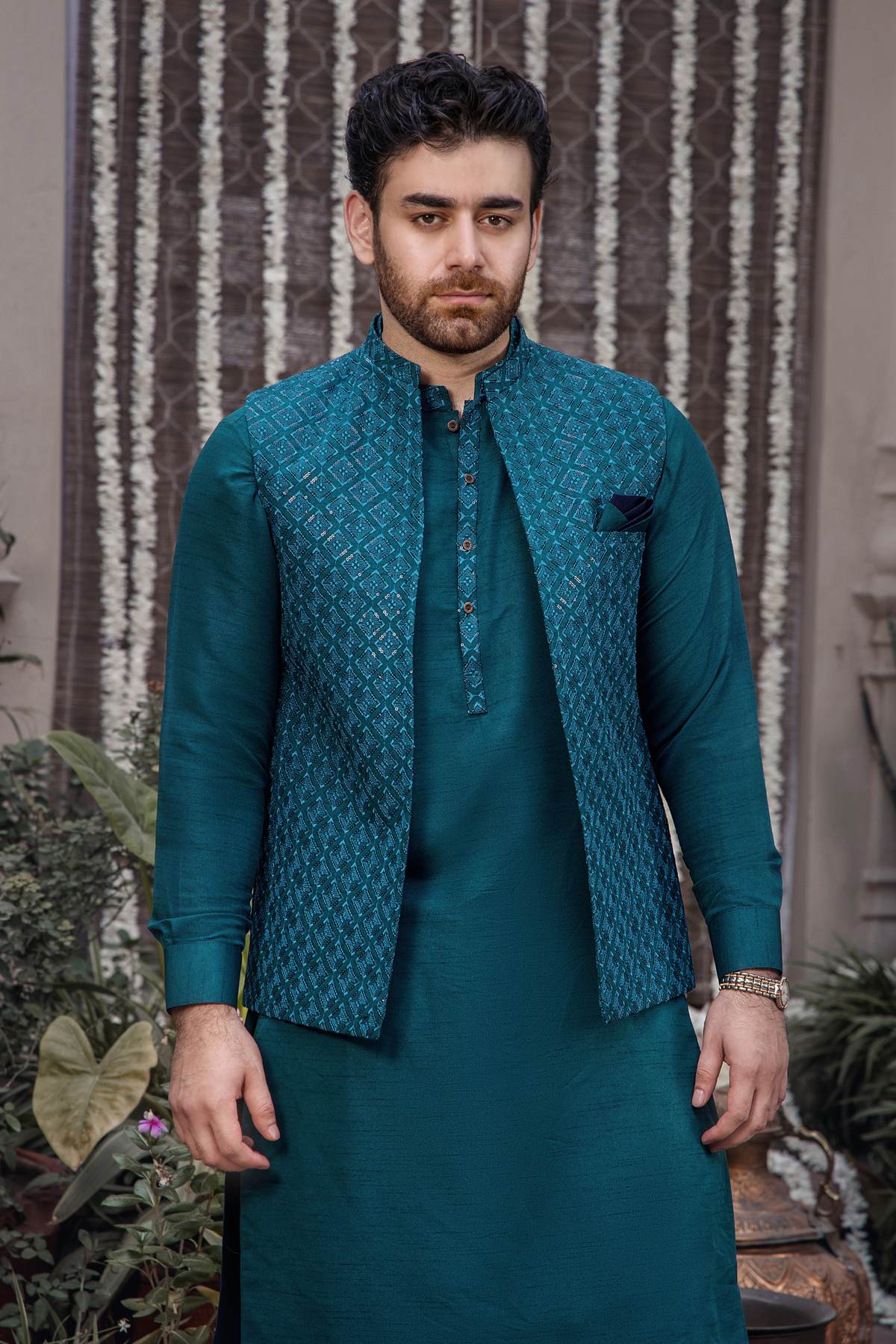 CM-1270 SUIT + WAISTCOAT