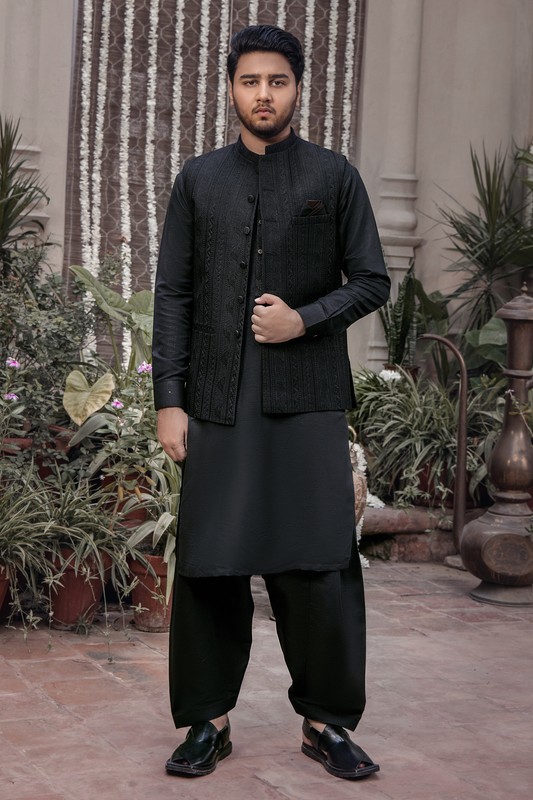 CM-1271 SUIT + WAISTCOAT