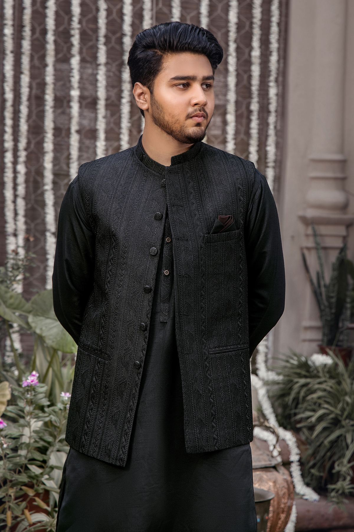 CM-1271 SUIT + WAISTCOAT