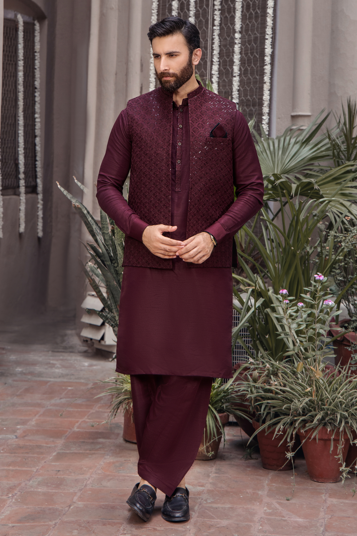 CM-1272 SUIT + WAISTCOAT
