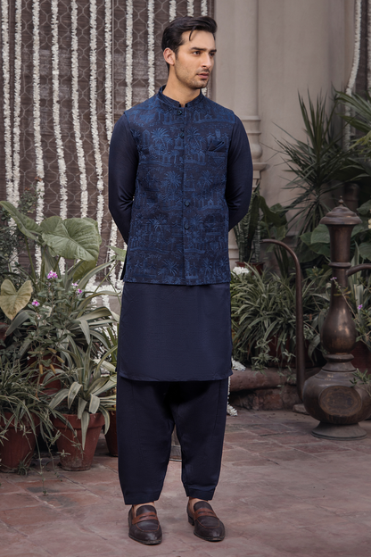 CM-1274 SUIT + WAISTCOAT
