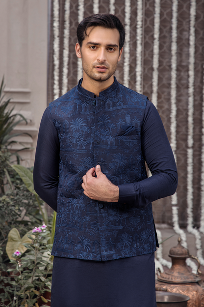 CM-1274 SUIT + WAISTCOAT