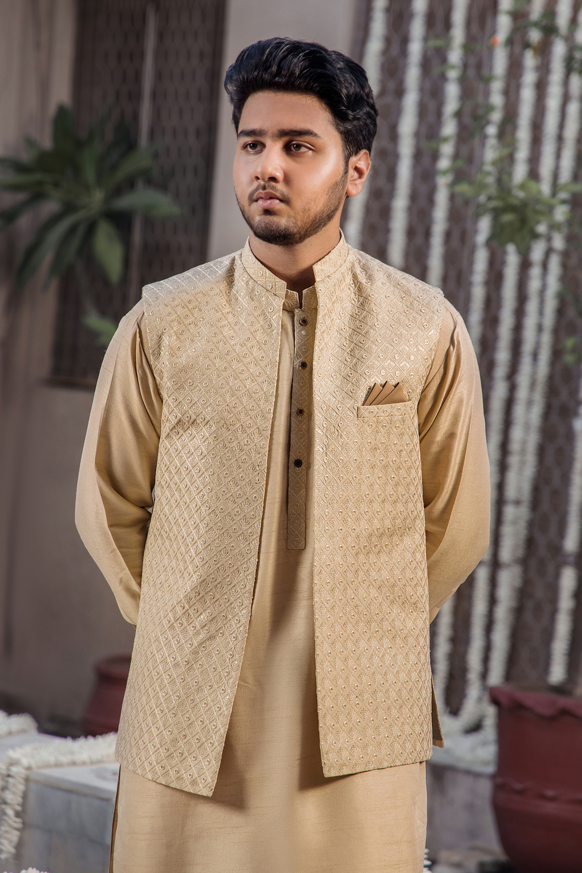 CM-1275 SUIT + WAISTCOAT