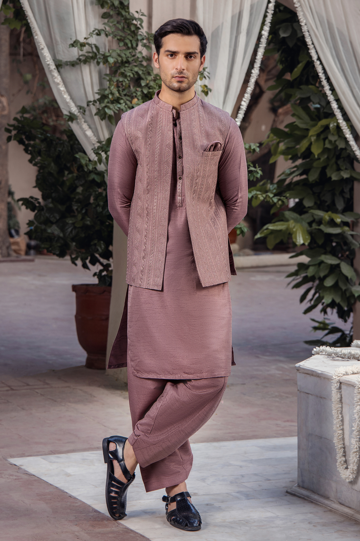 CM-1276 SUIT + WAISTCOAT