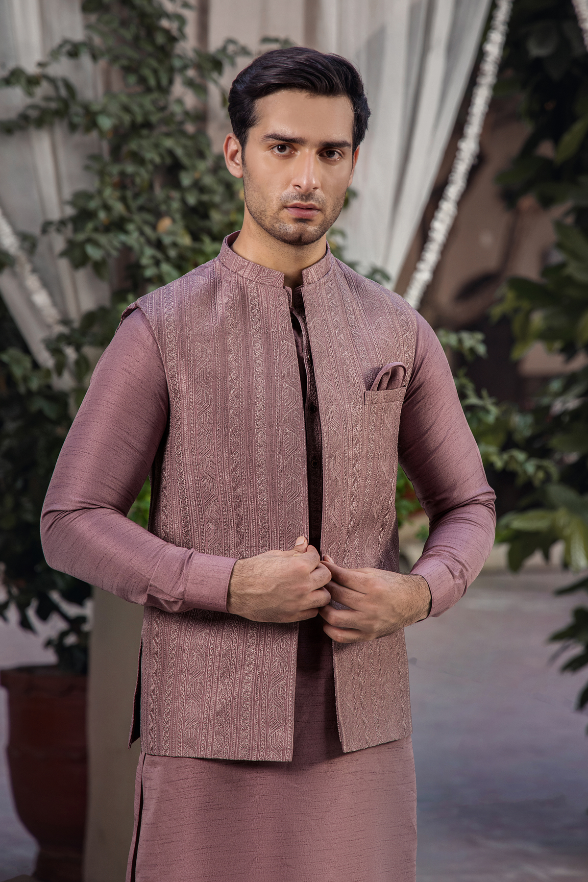 CM-1276 SUIT + WAISTCOAT