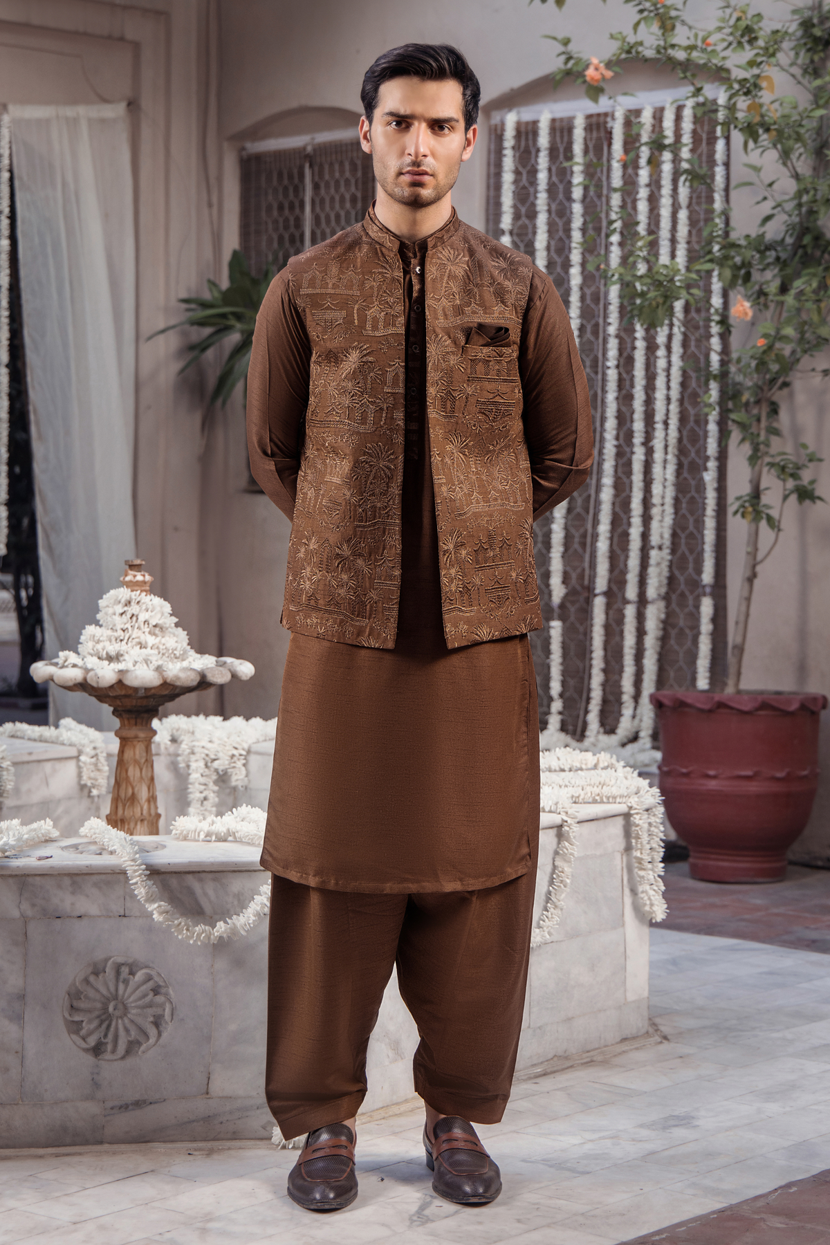 CM-1278 SUIT + WAISTCOAT