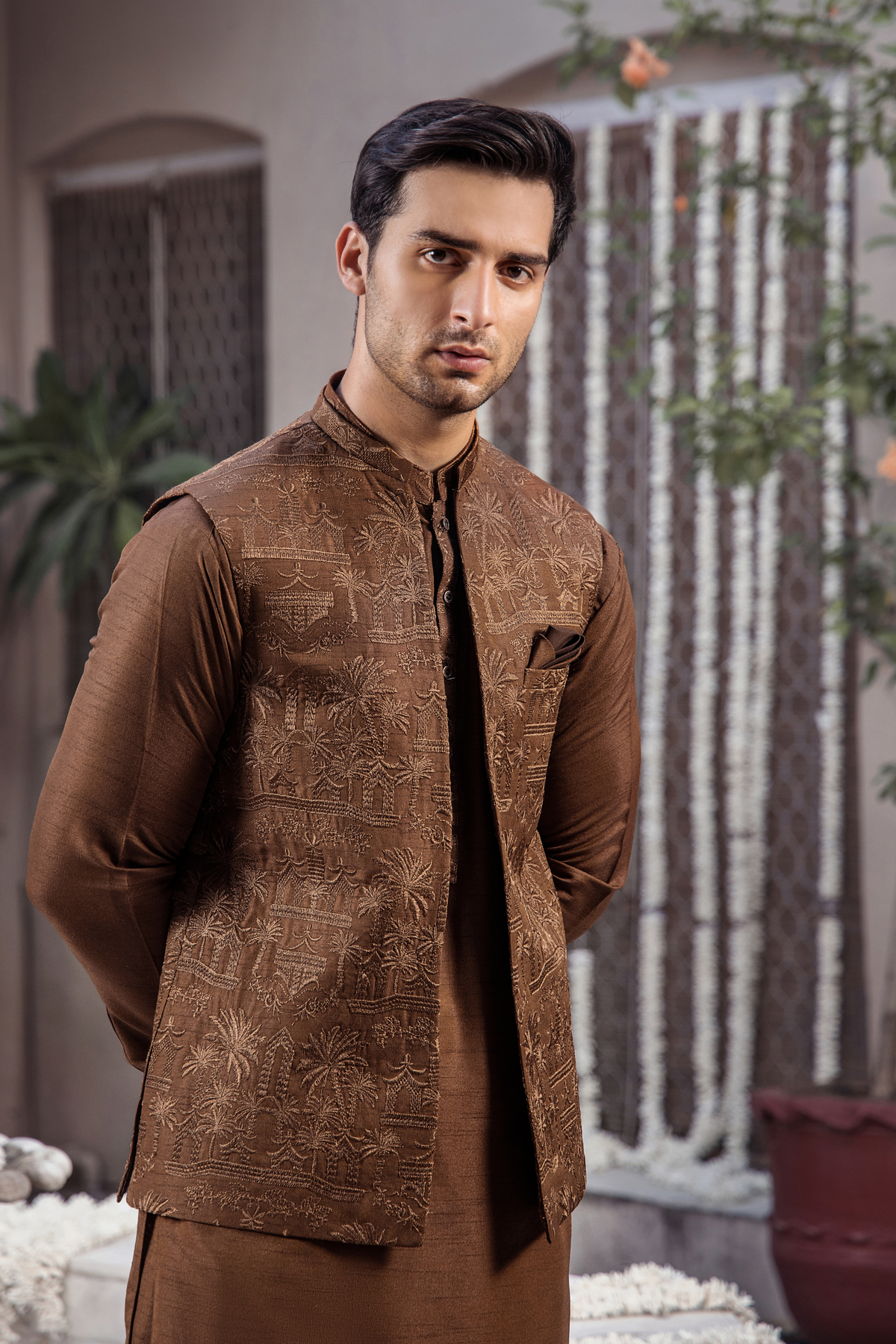 CM-1278 SUIT + WAISTCOAT