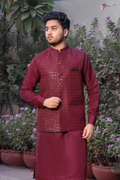 CM-1279 SUIT + WAISTCOAT