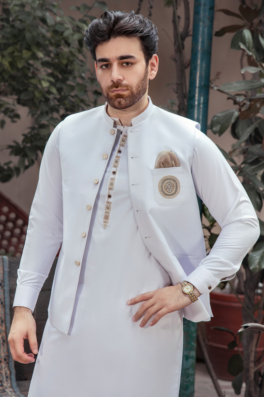 CM-1280  SUIT + WAISTCOAT
