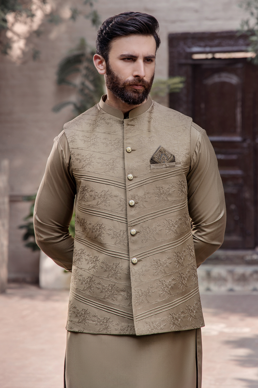 CM-1283 SUIT + WAISTCOAT