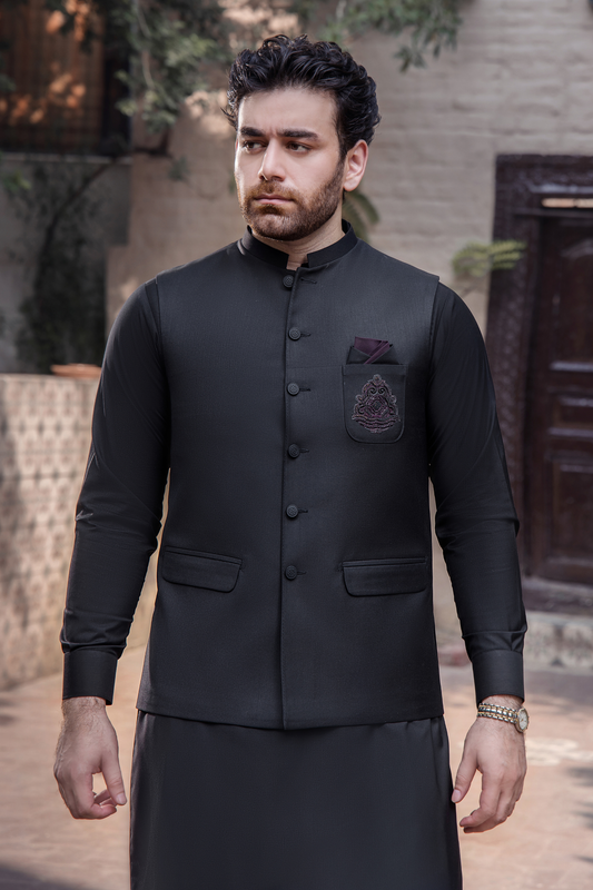CM-1284 SUIT + WAISTCOAT