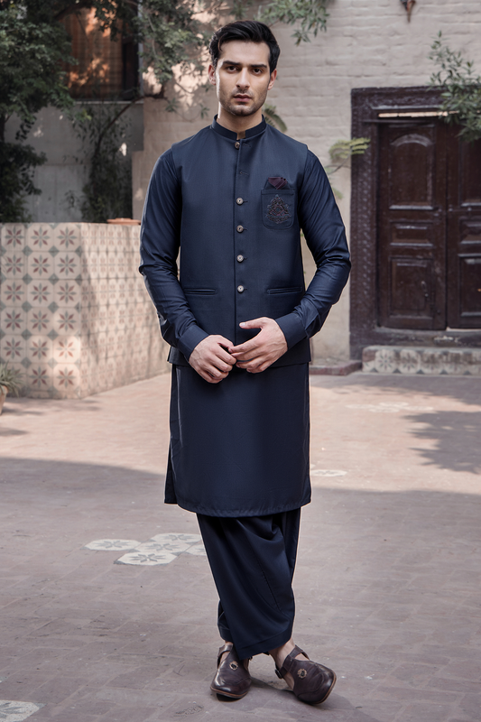 CM-1285 SUIT + WAISTCOAT