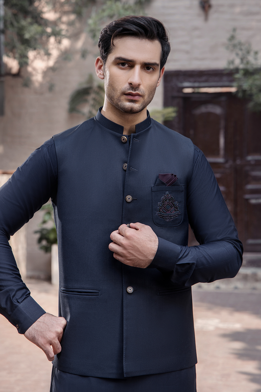 CM-1285 SUIT + WAISTCOAT