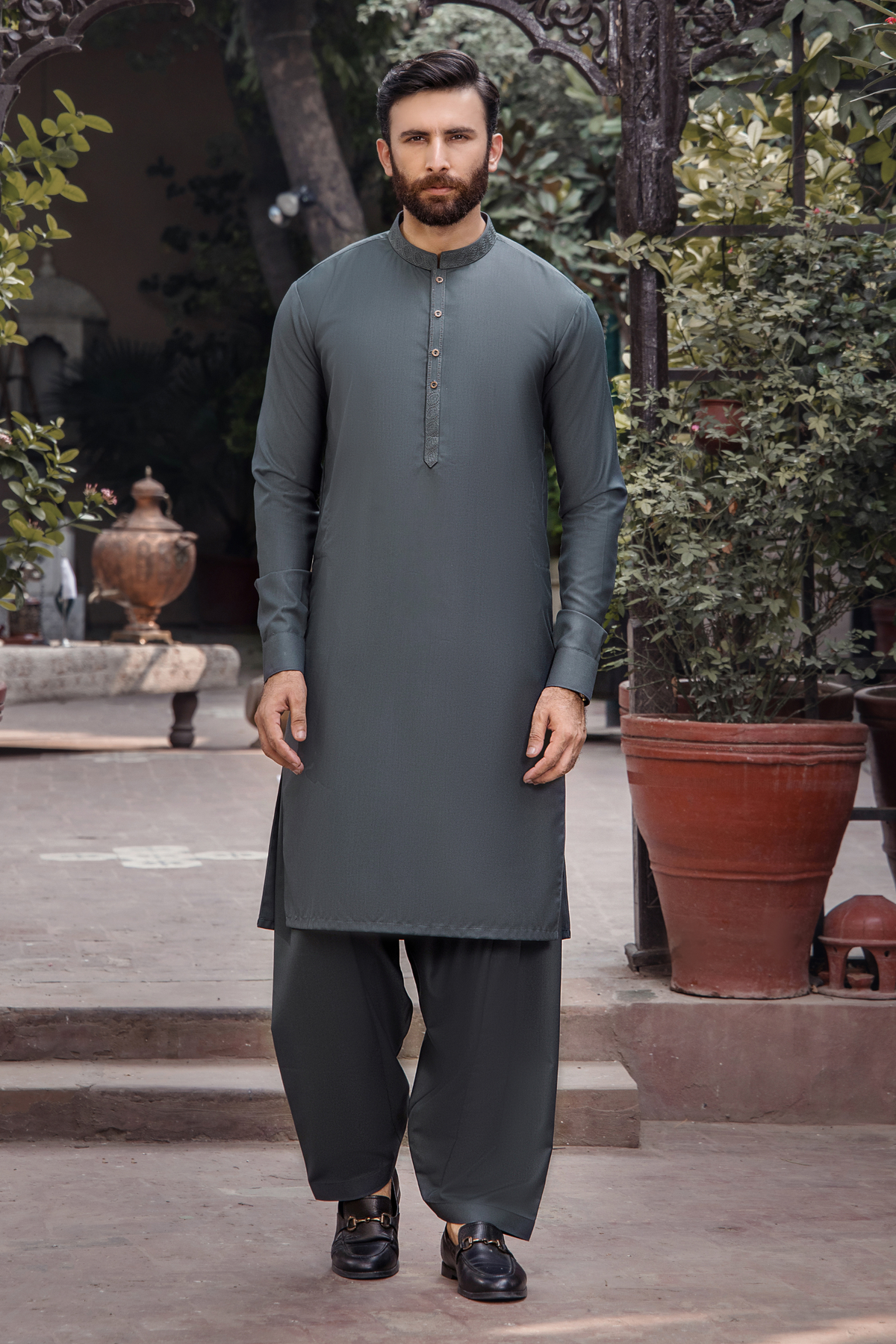 CM-1287 SUIT + WAISTCOAT