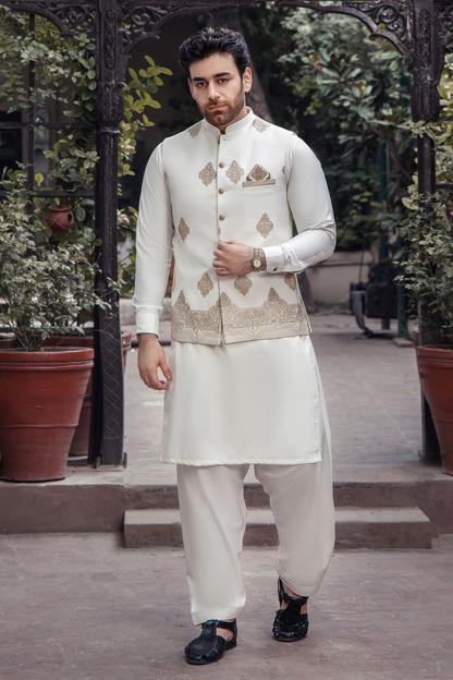 CM-1288 SUIT + WAISTCOAT
