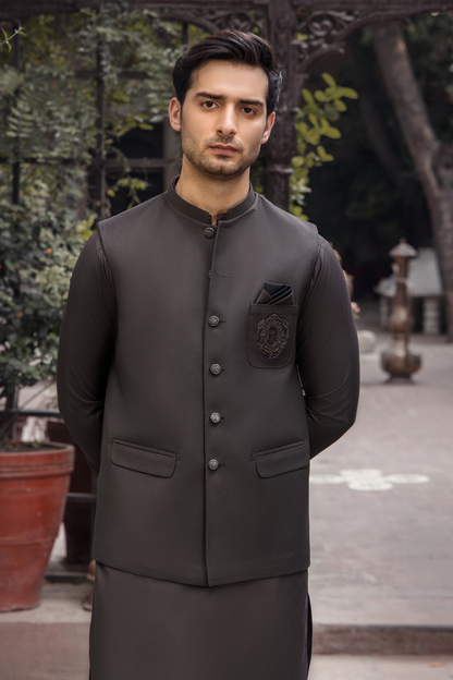 CM-1291 SUIT + WAISTCOAT