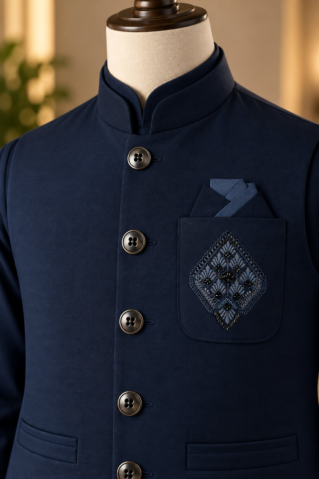CM-1342  SUIT + WAISTCOAT