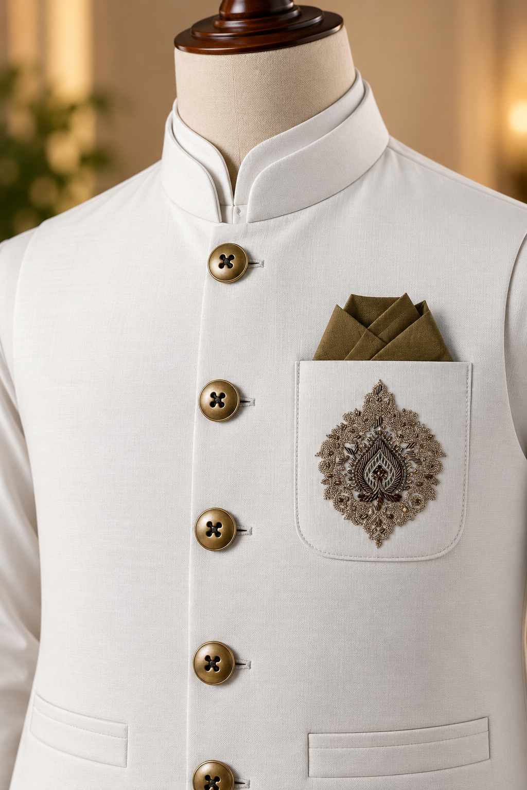 CM-1342  SUIT + WAISTCOAT