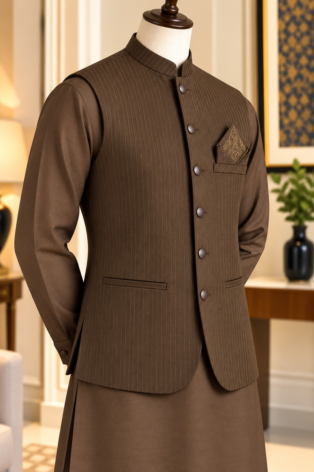 CM-1330 Suit + Waistcoat