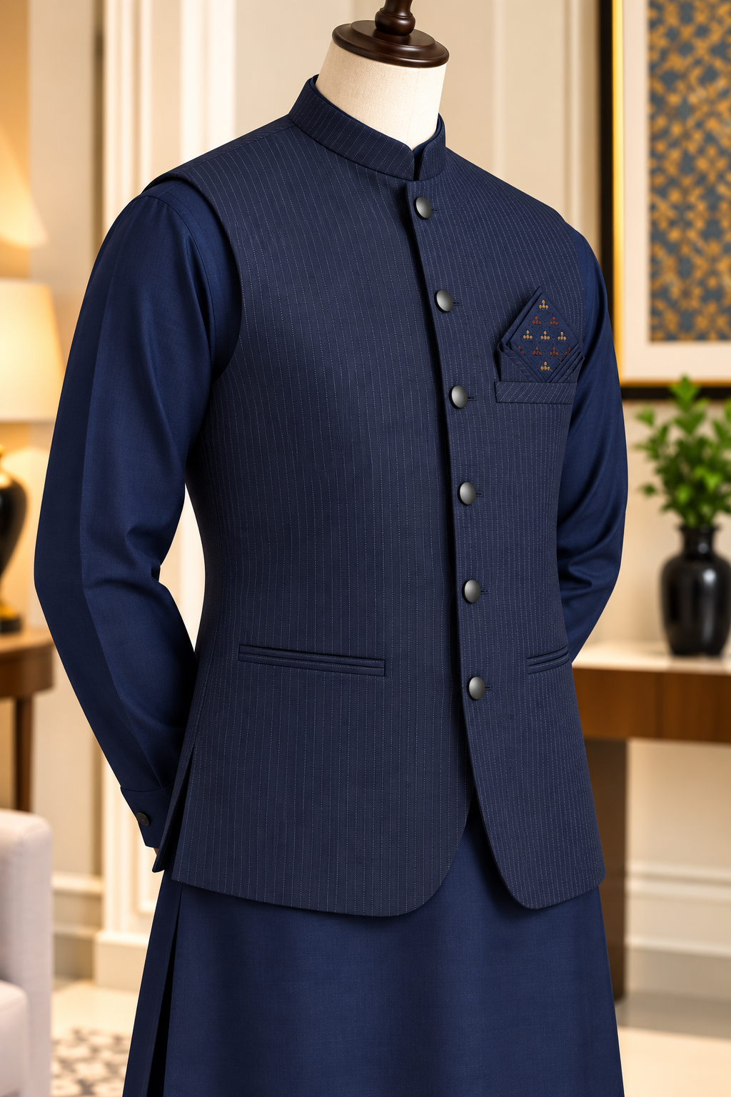 CM-1330 Suit + Waistcoat