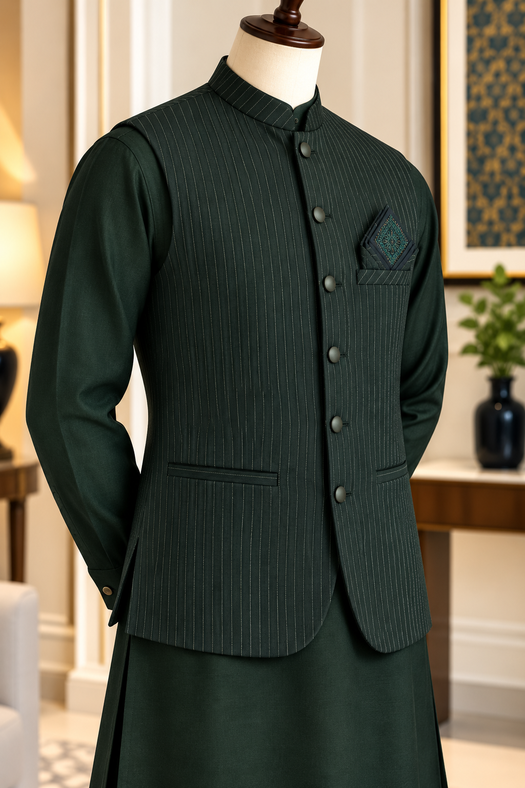 CM-1330 Suit + Waistcoat