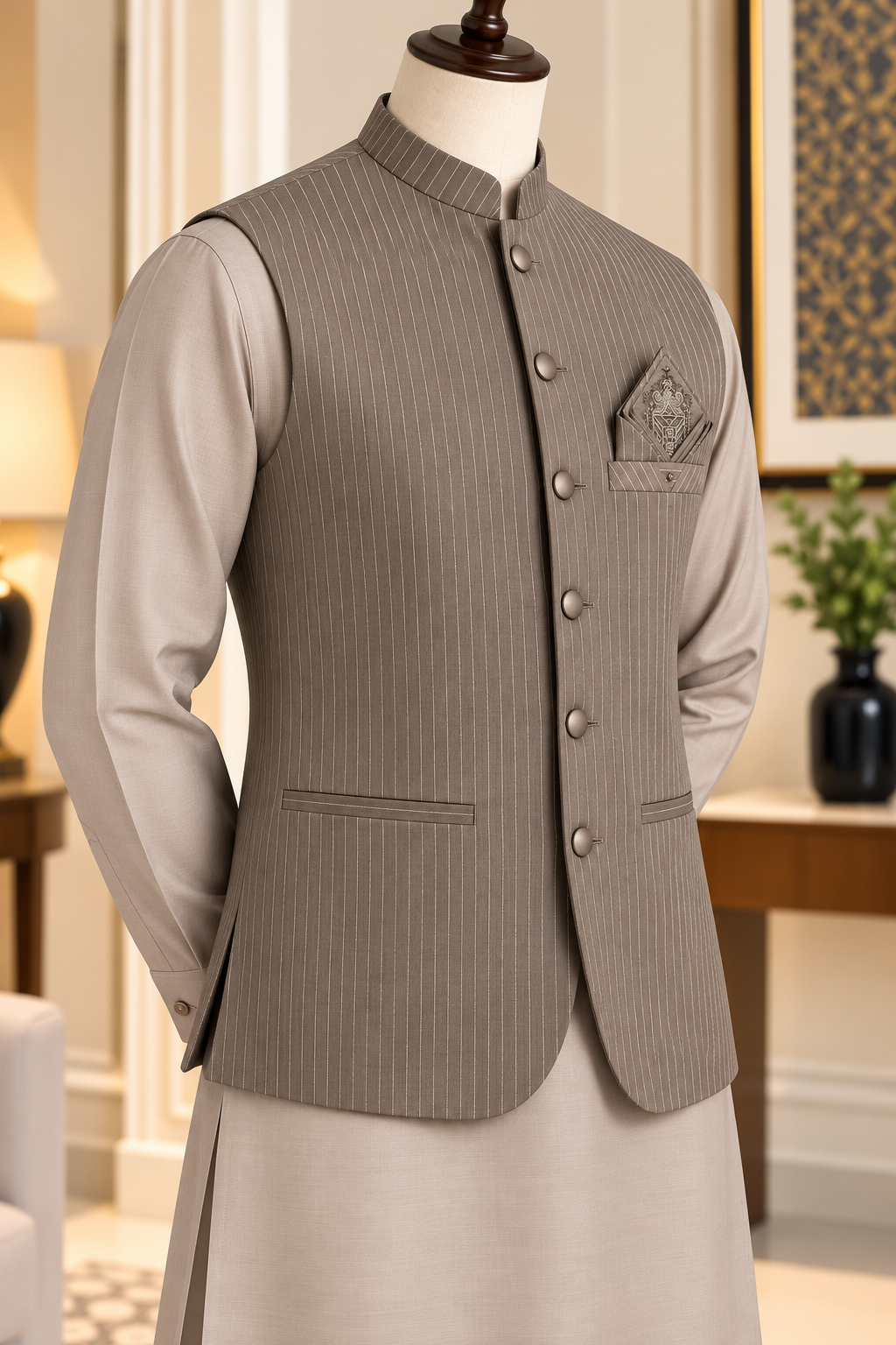 CM-1330 Suit + Waistcoat