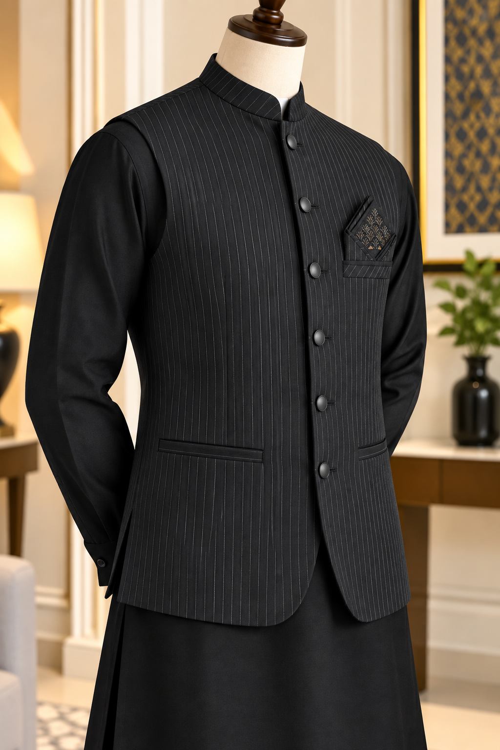 CM-1330 Suit + Waistcoat