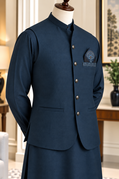 CM-1340  SUIT + WAISTCOAT