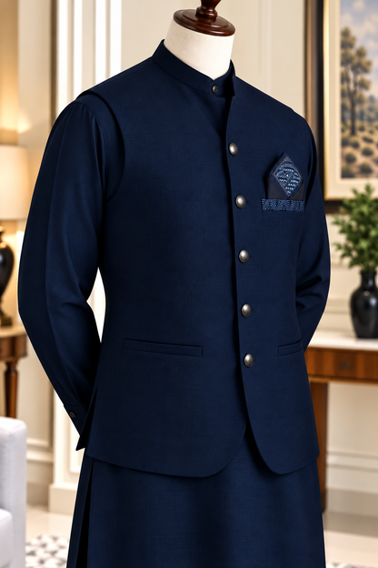 CM-1340  SUIT + WAISTCOAT
