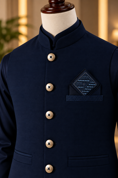 CM-1340  SUIT + WAISTCOAT