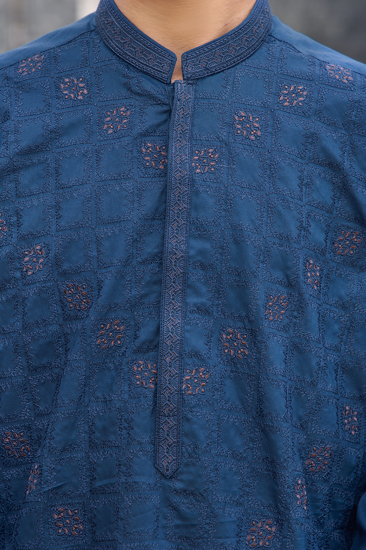 NAWAB ZADAY | KD-1052- Semi Stitch