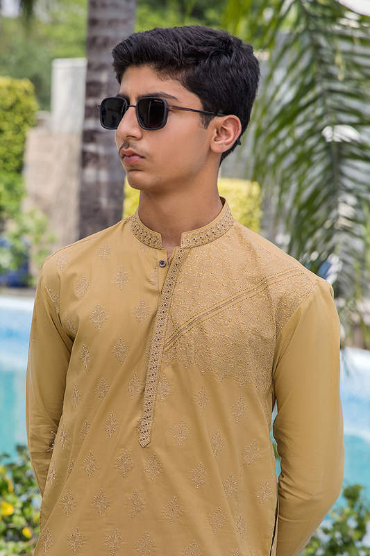 NAWAB ZADAY | KD-1053- Semi Stitch