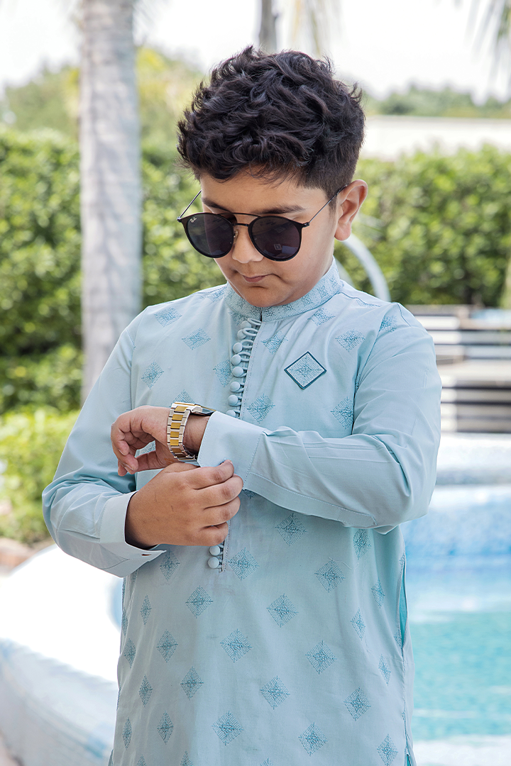 NAWAB ZADAY | KD-1054- Semi Stitch