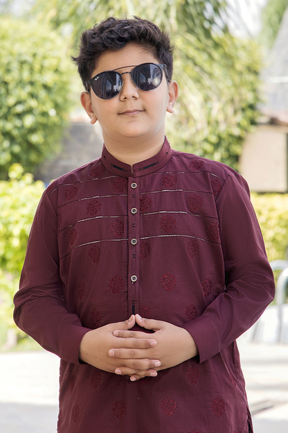 NAWAB ZADAY | KD-1055- Semi Stitch