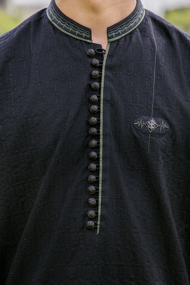 NAWAB ZADAY | KD-1058- Semi Stitch