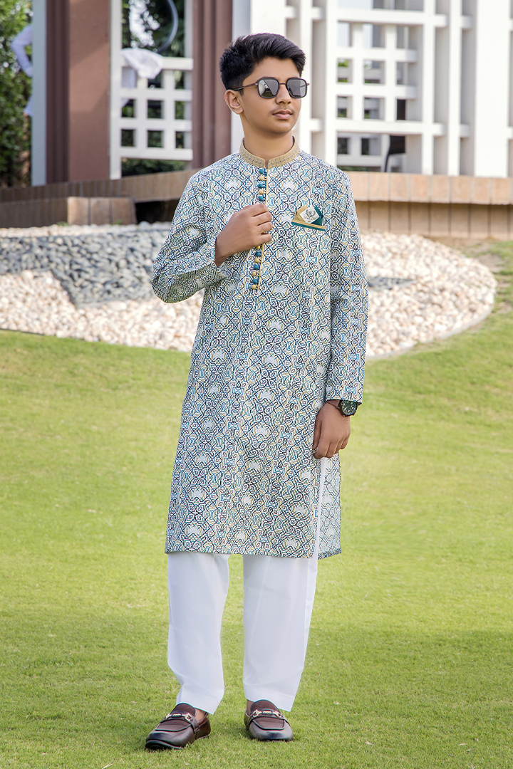 NAWAB ZADAY | KD-1061- Semi Stitch