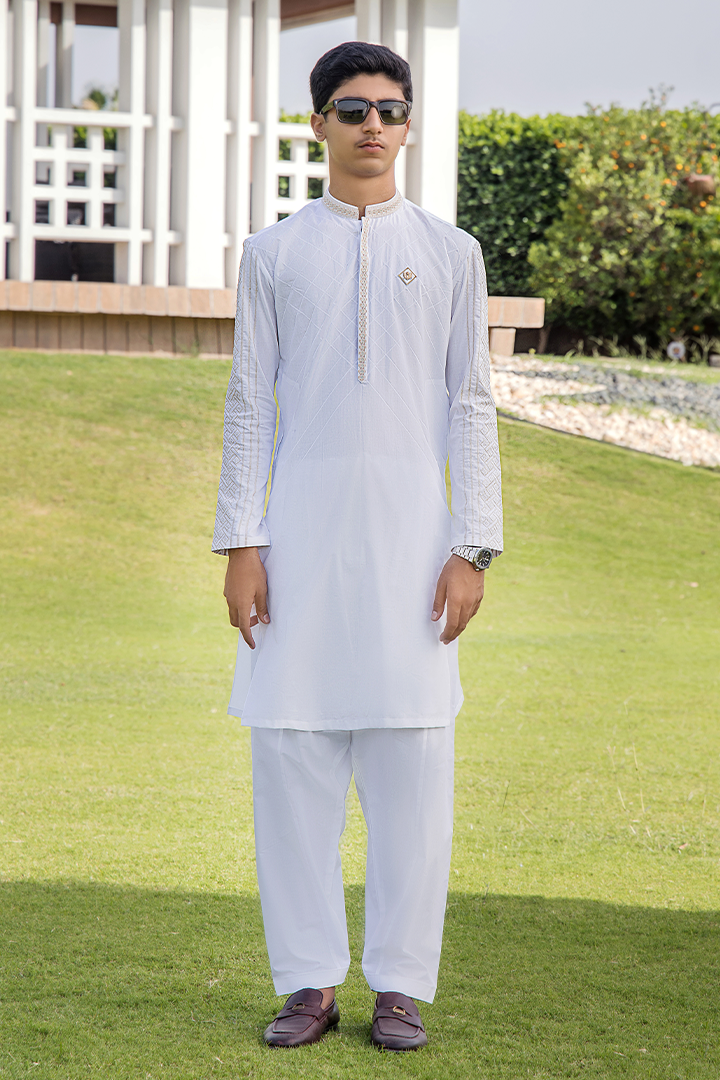 NAWAB ZADAY | KD-1064- Semi Stitch